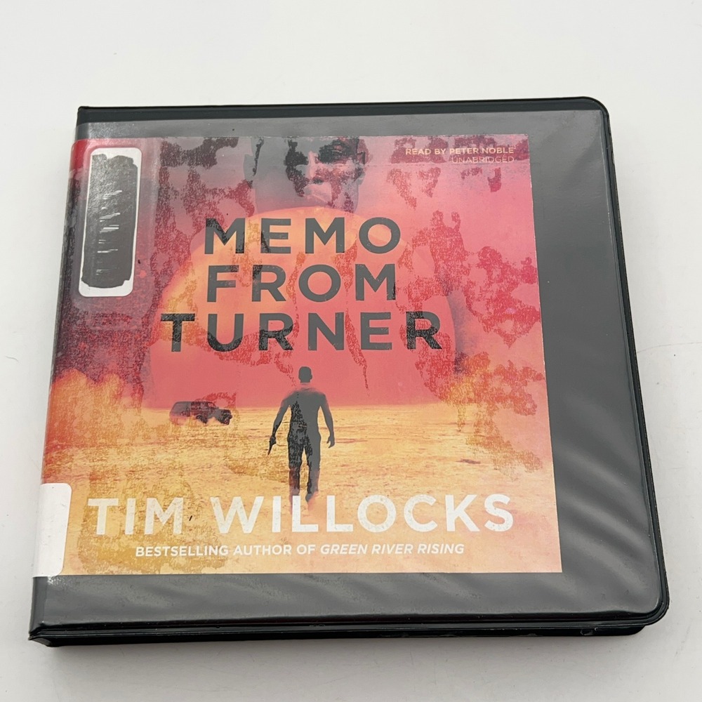 Memo From Turner Tim Willocks Audiobook 9 CD Set Unabridged Peter Noble Thriller